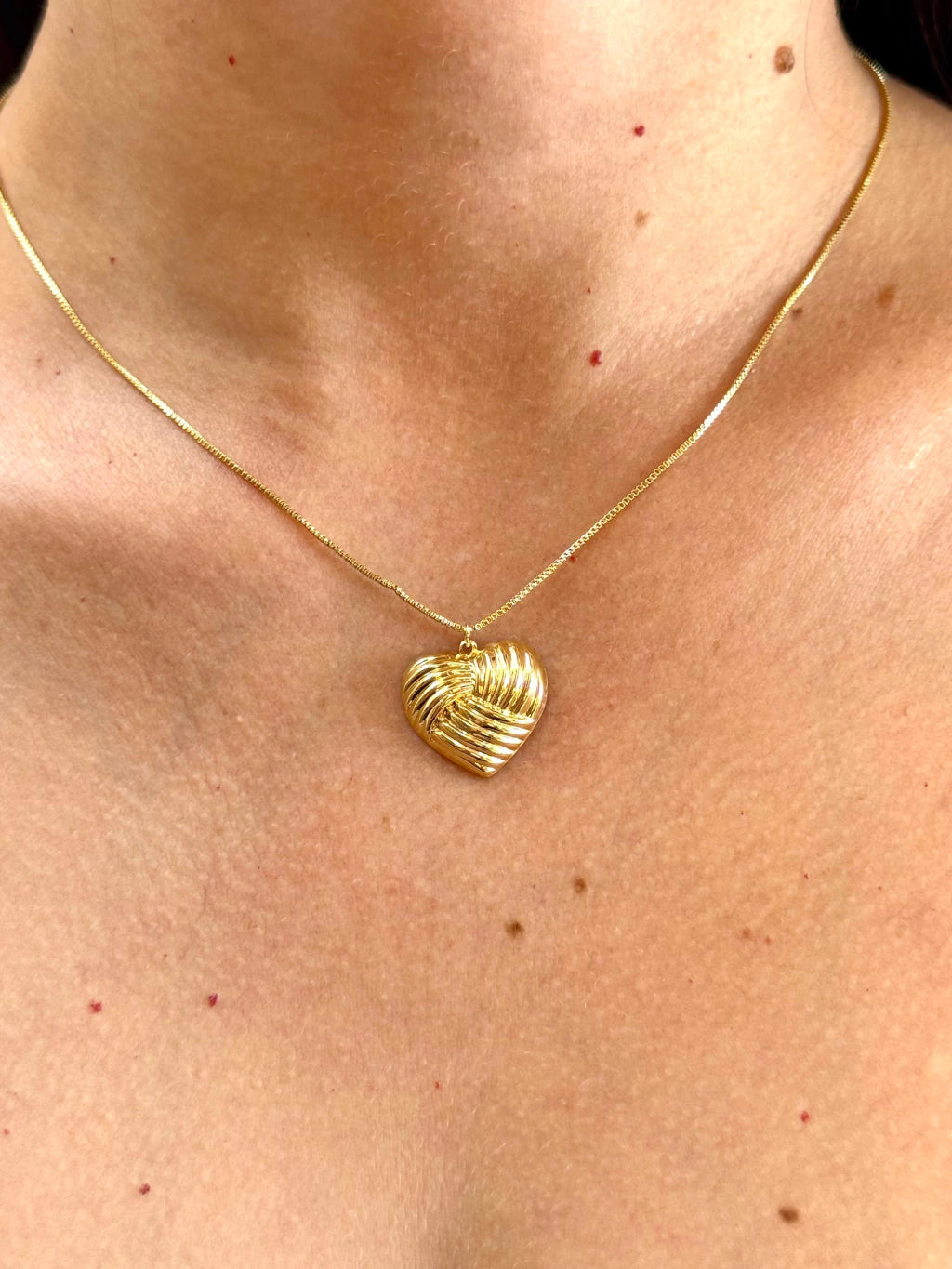 Conjunto coração detalhado