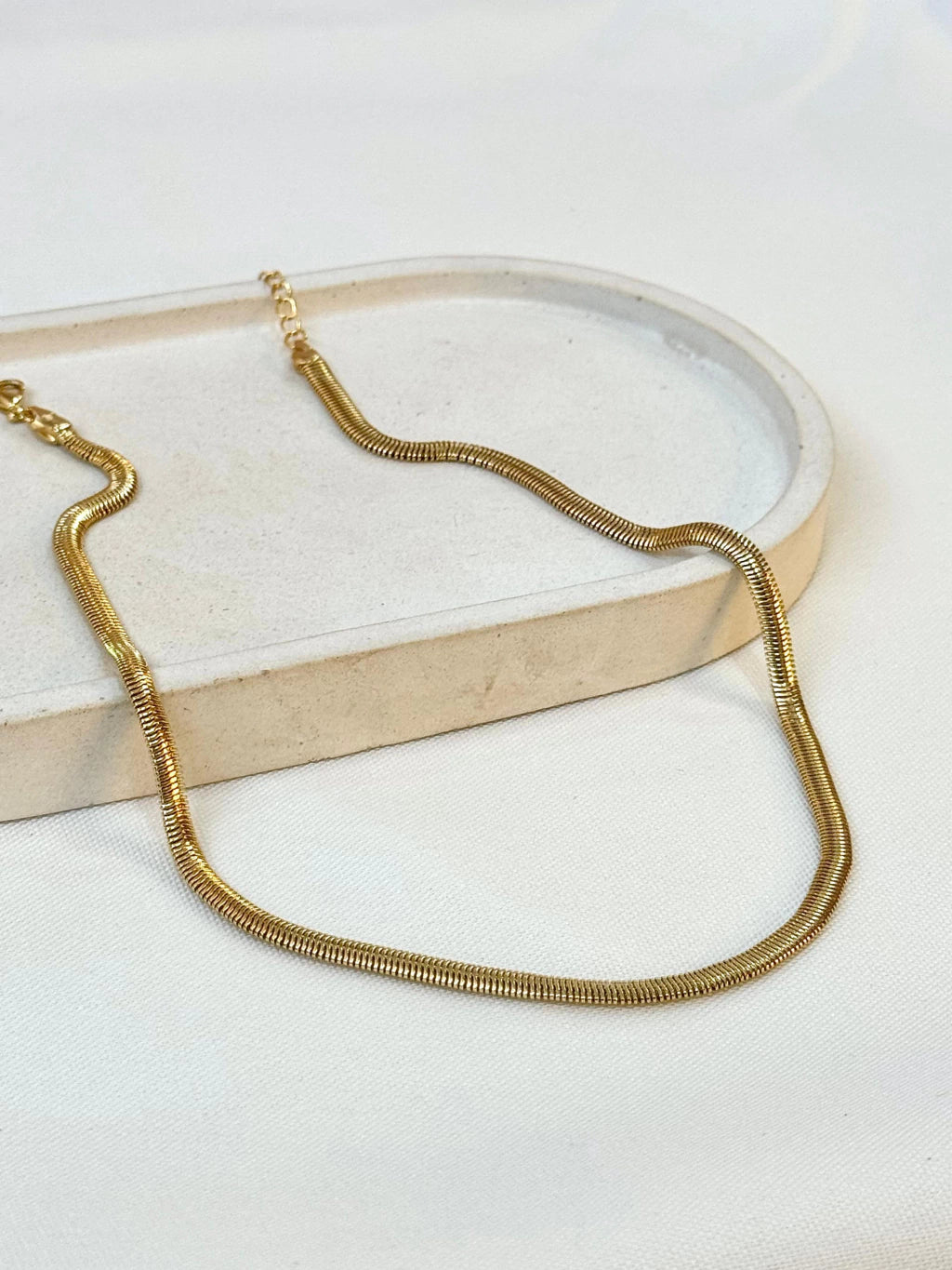 Colar em malha 4mm 35cm