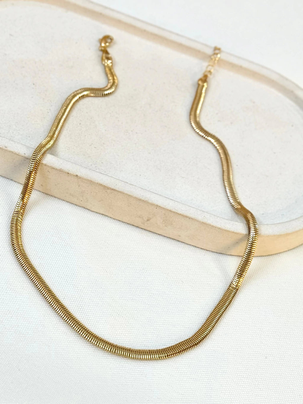 Colar em malha 4mm 35cm