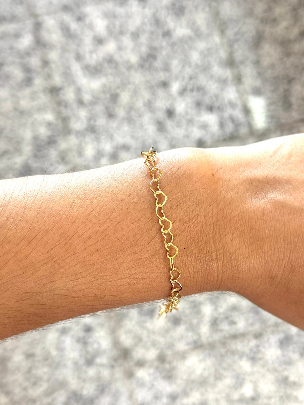 Pulseira elo coração