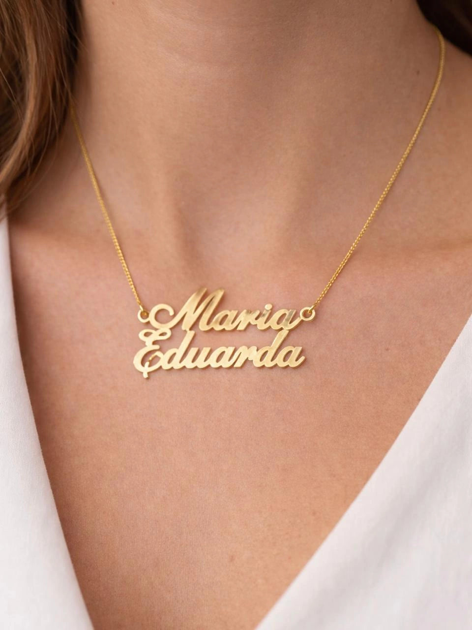 Colar Personalizado com 2 nomes