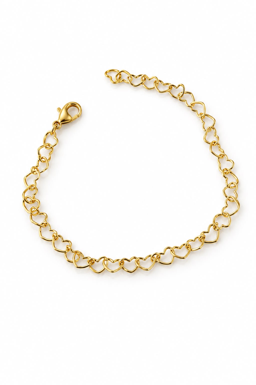 Pulseira elo coração