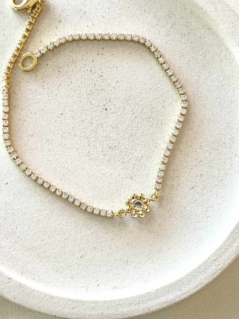 Pulseira riviera flor