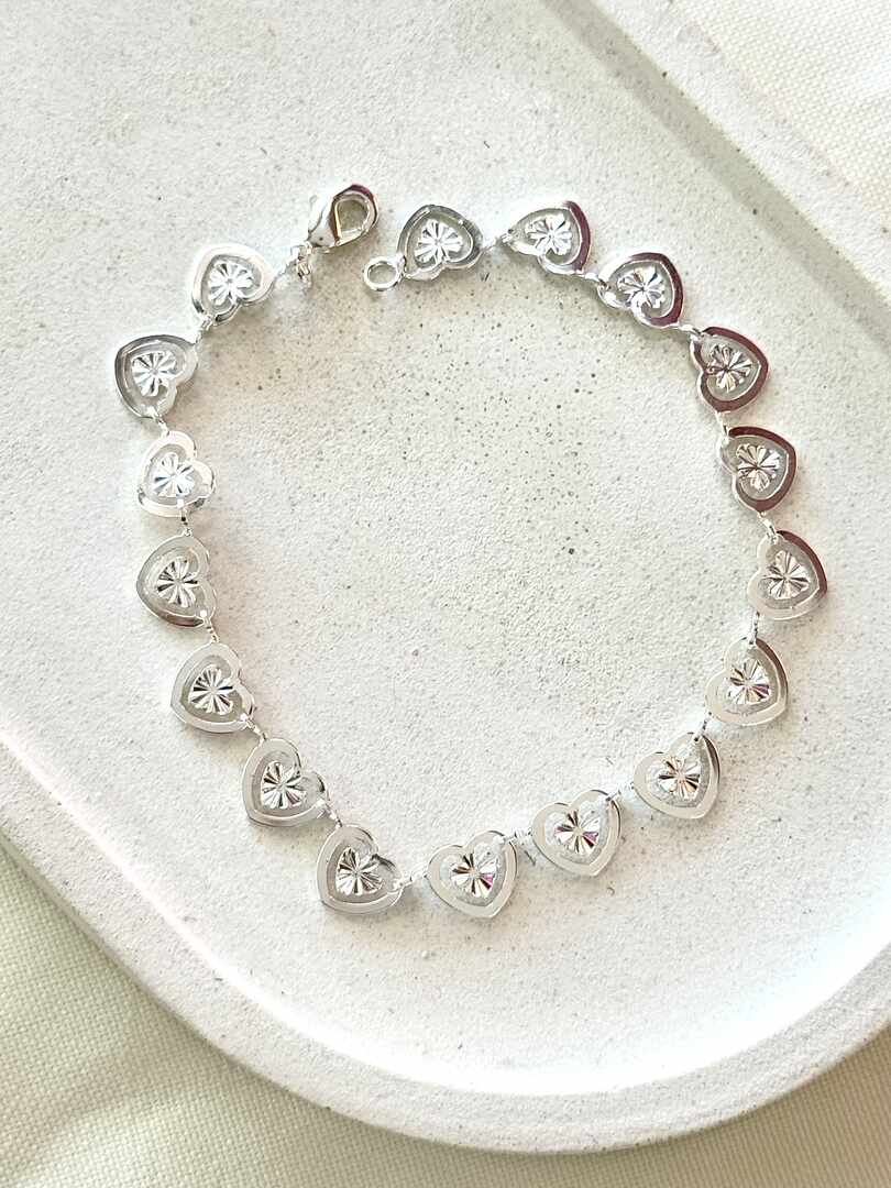 Pulseira coração 