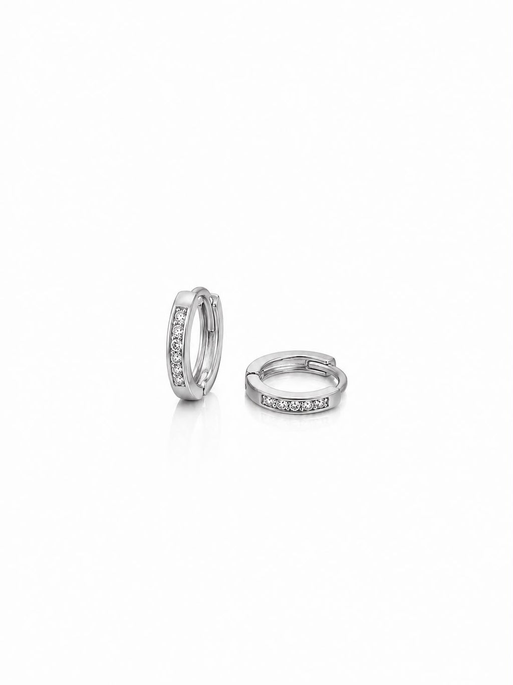 Argola click cravejada P
