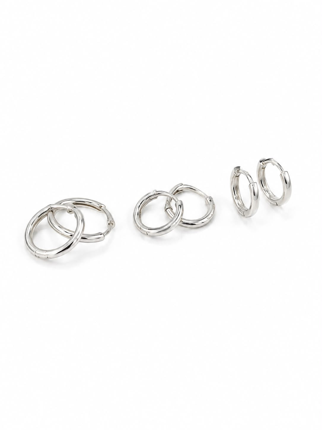 Trio argola lisa 