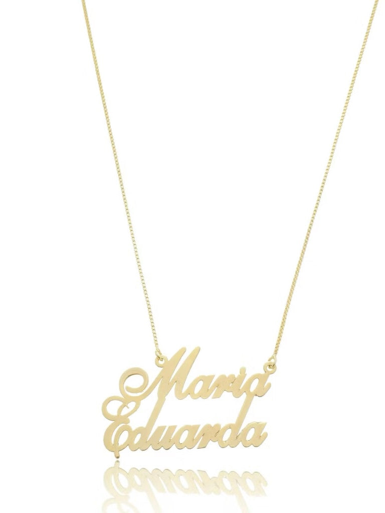 Colar Personalizado com 2 nomes