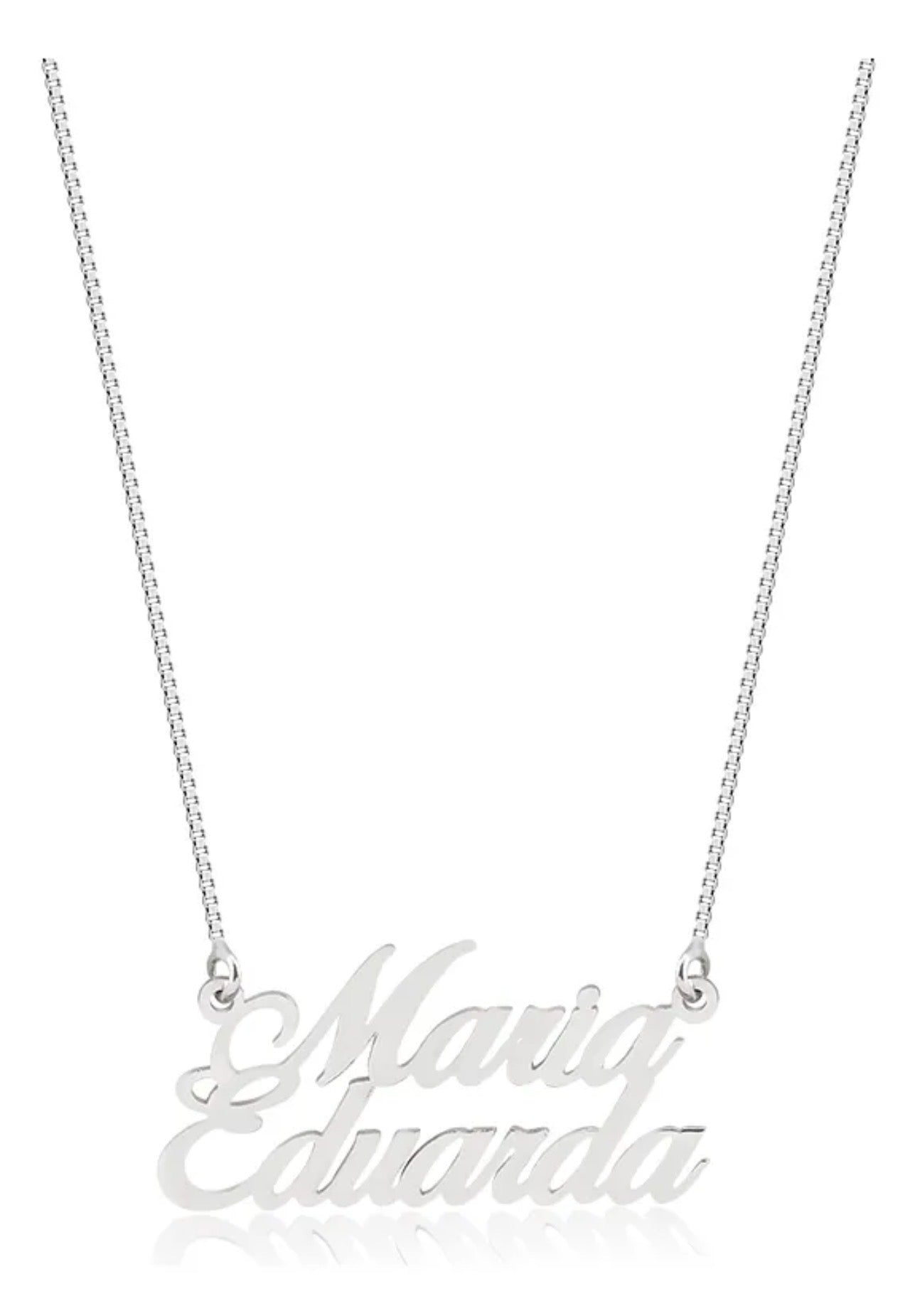 Colar Personalizado com nome duplo