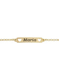 Pulseira adulto personalizada com um nome