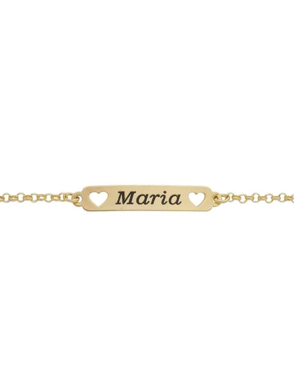 Pulseira adulto personalizada com um nome