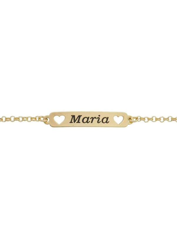 Pulseira adulto personalizada com um nome