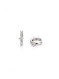 Argola click com cristal