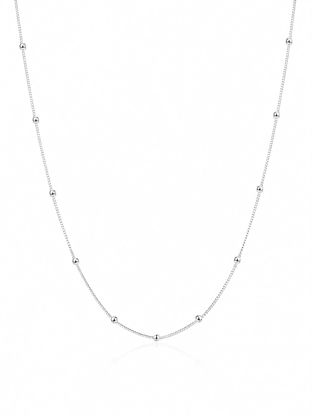 Colar veneziana bolinhas 40cm