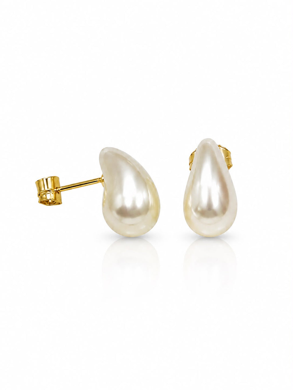 Brinco pérola gota