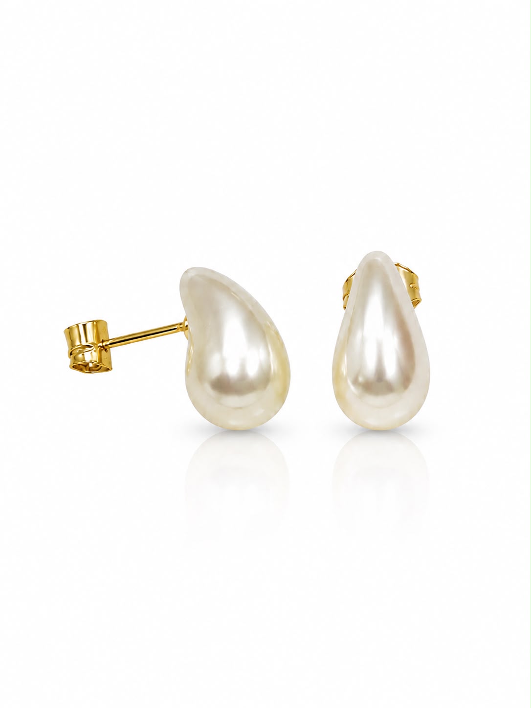 Brinco pérola gota