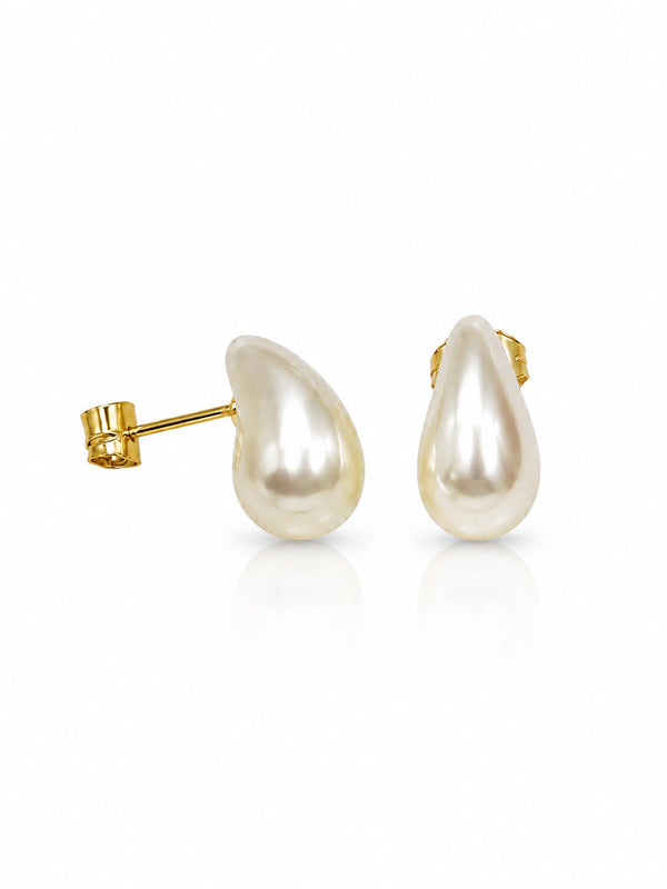 Brinco pérola gota