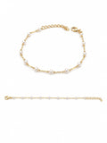 Pulseira mini pérolas 