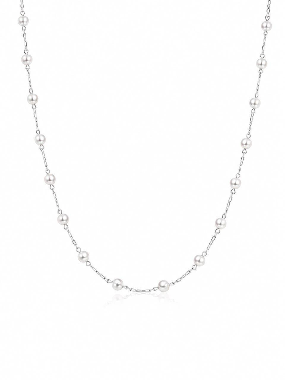Choker mini pérolas