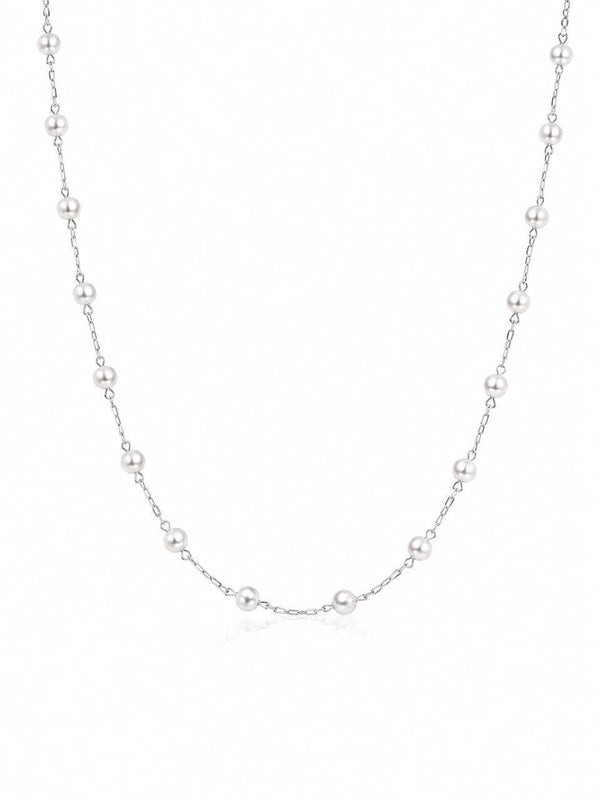 Choker mini pérolas