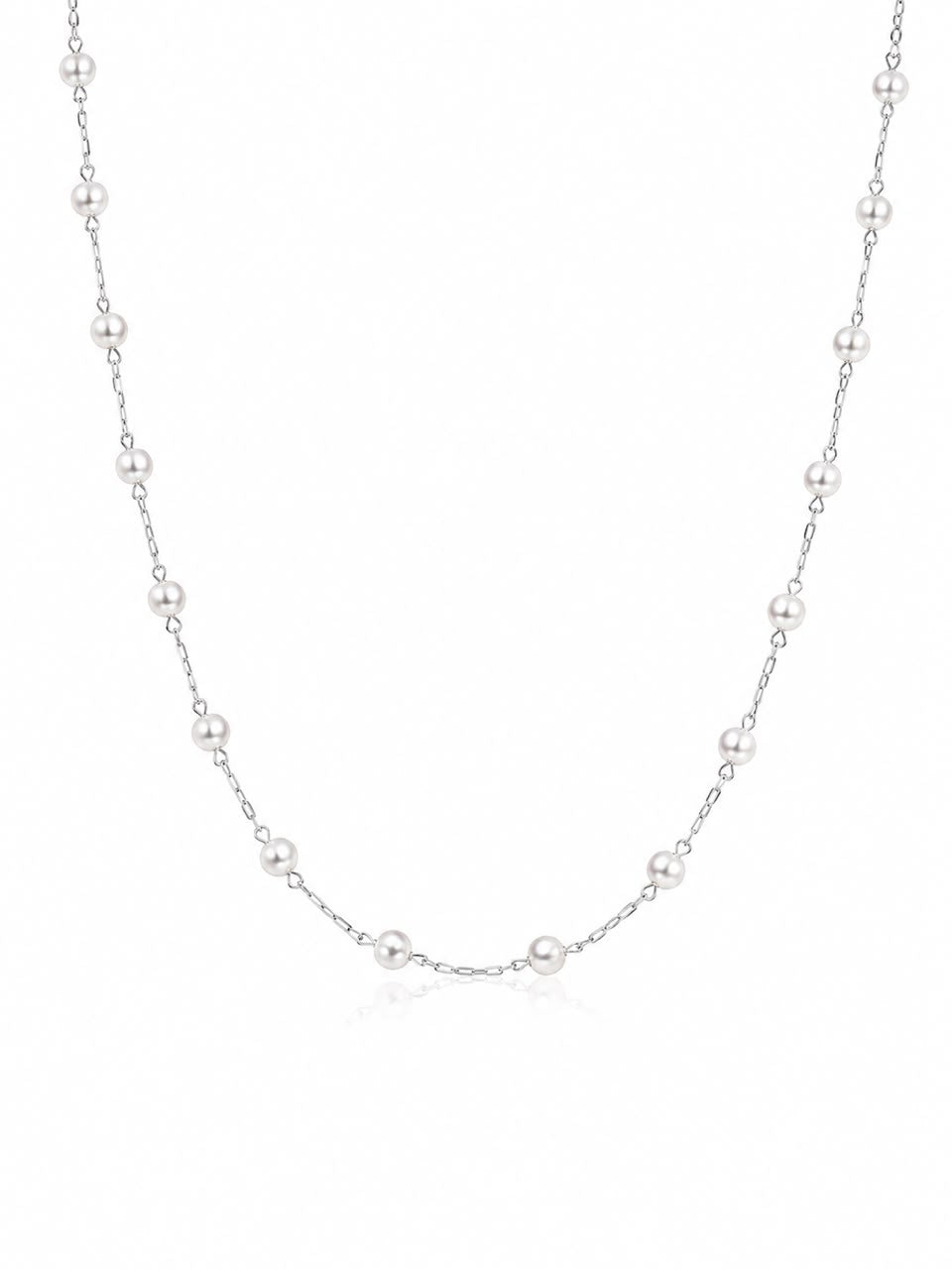Choker mini pérolas
