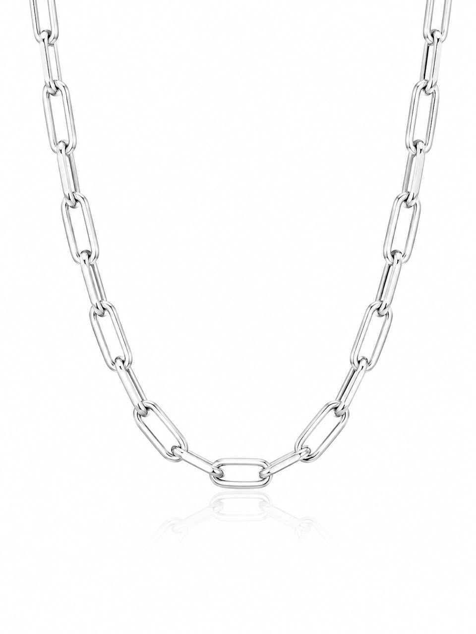 Corrente cartier longa diamantada 1.20mm