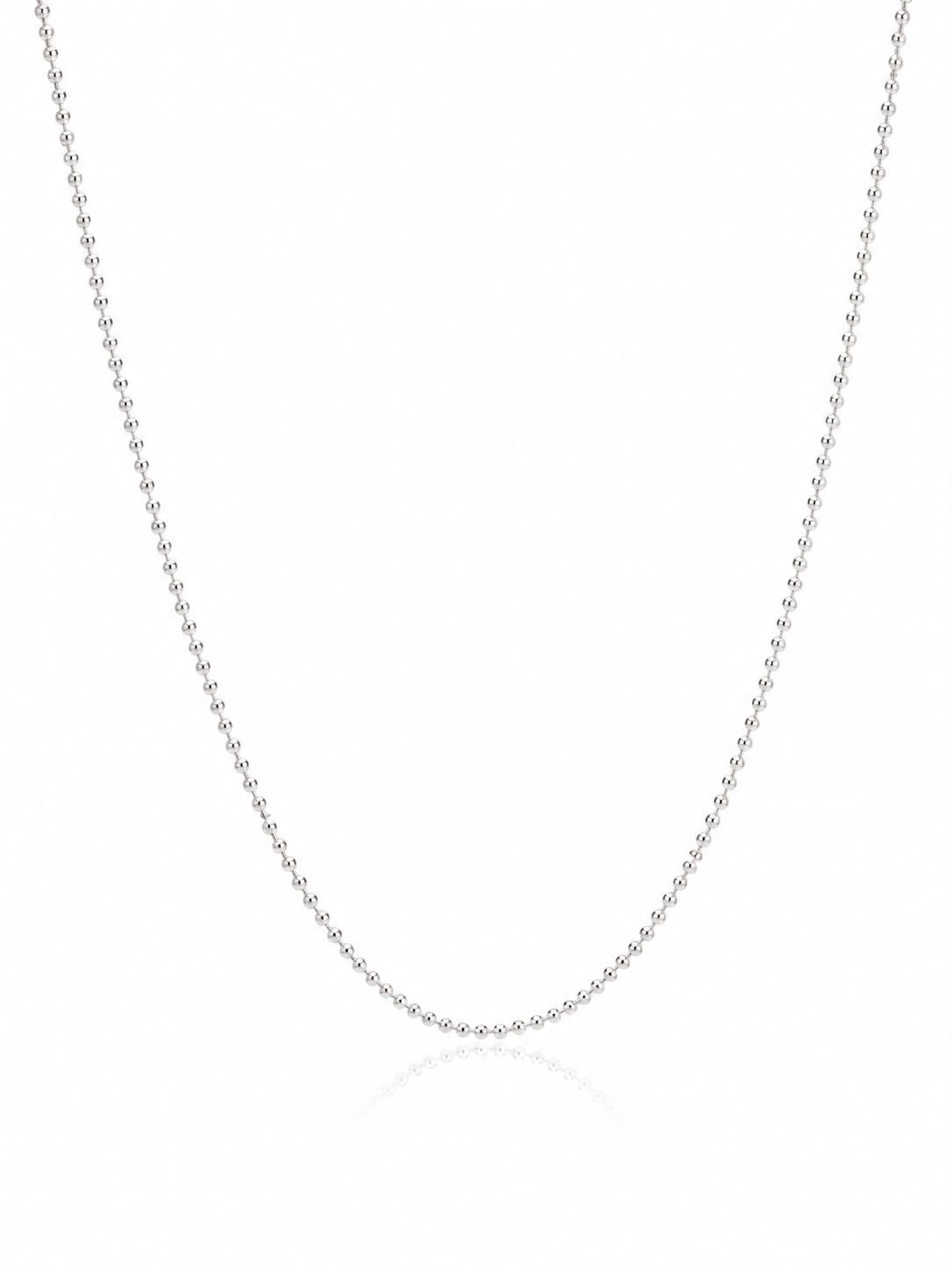 Colar bolinhas 1mm 45cm