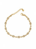 Pulseira cravejada luxo