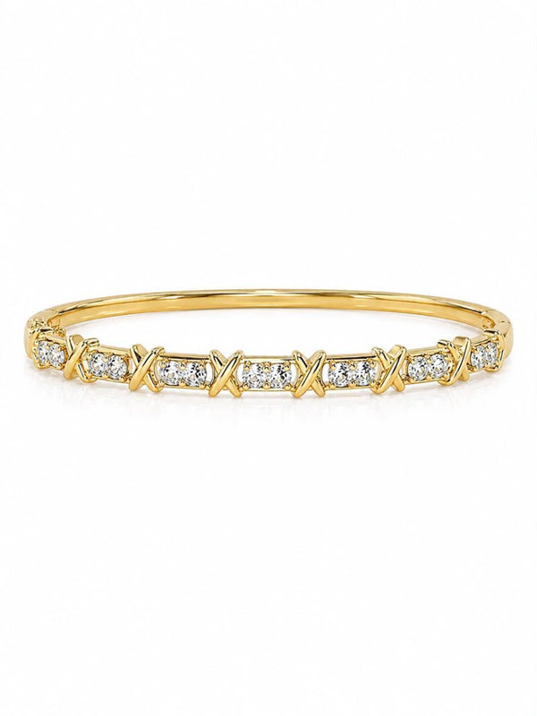 Bracelete trabalhado cravejado