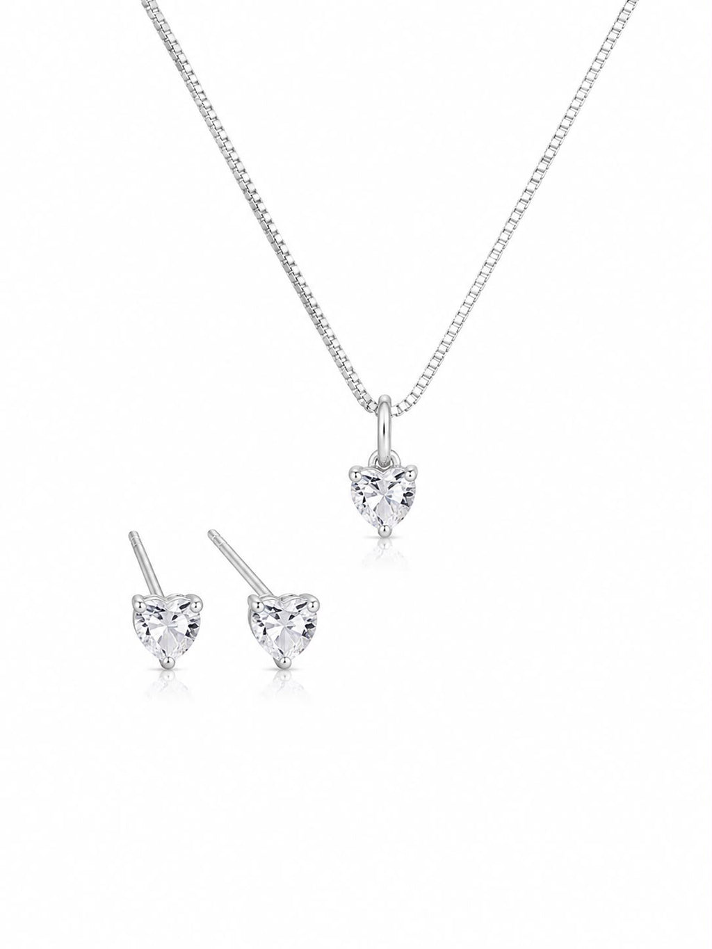 Conjunto ponto de luz coração 4mm