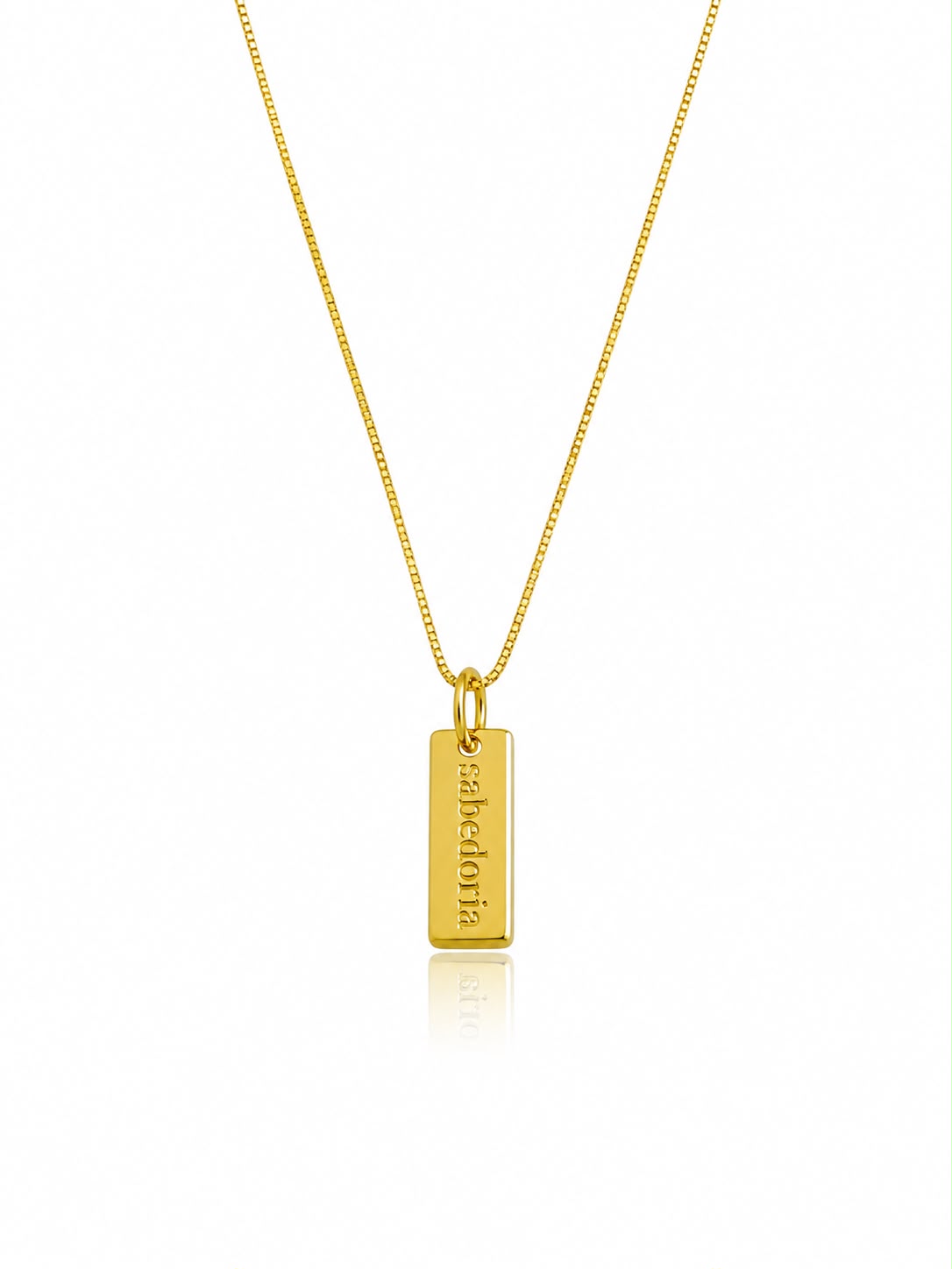 Colar “Sabedoria” 15X6MM
