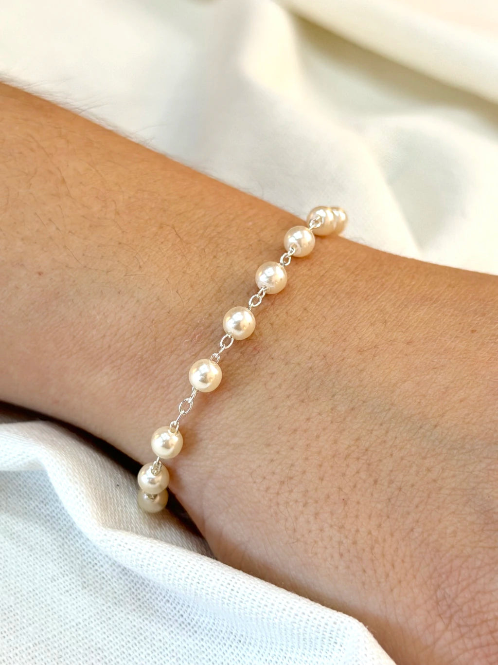 Pulseira pérolas