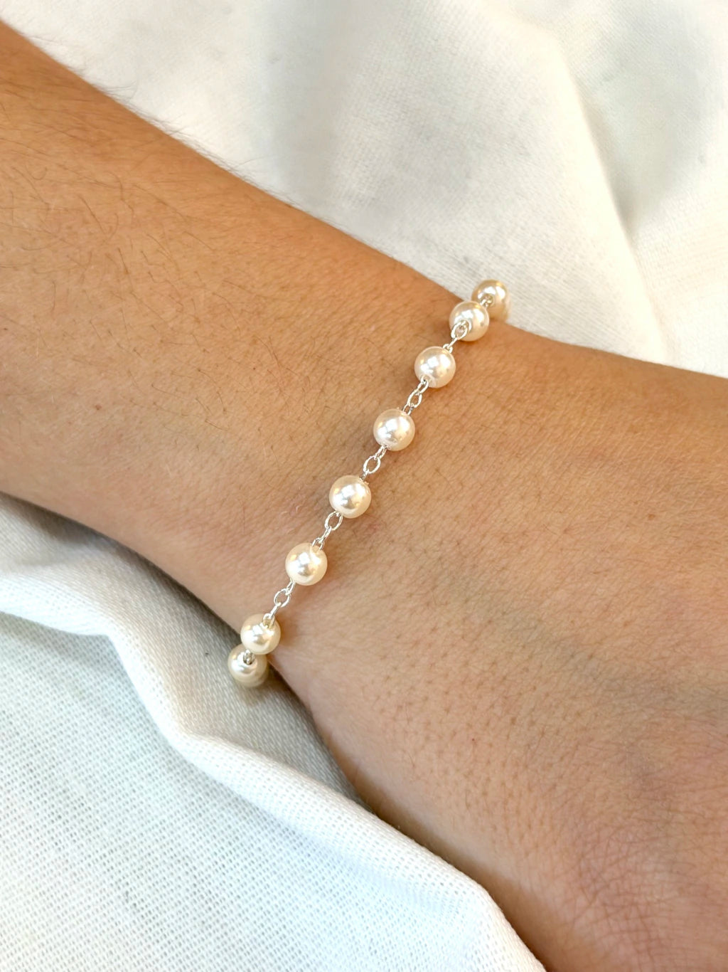 Pulseira pérolas