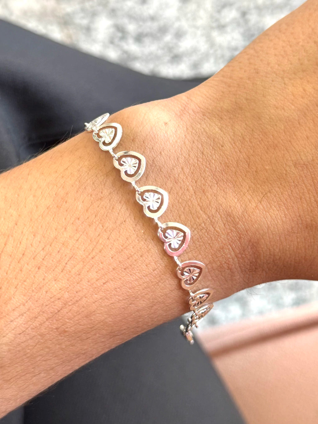 Pulseira coração