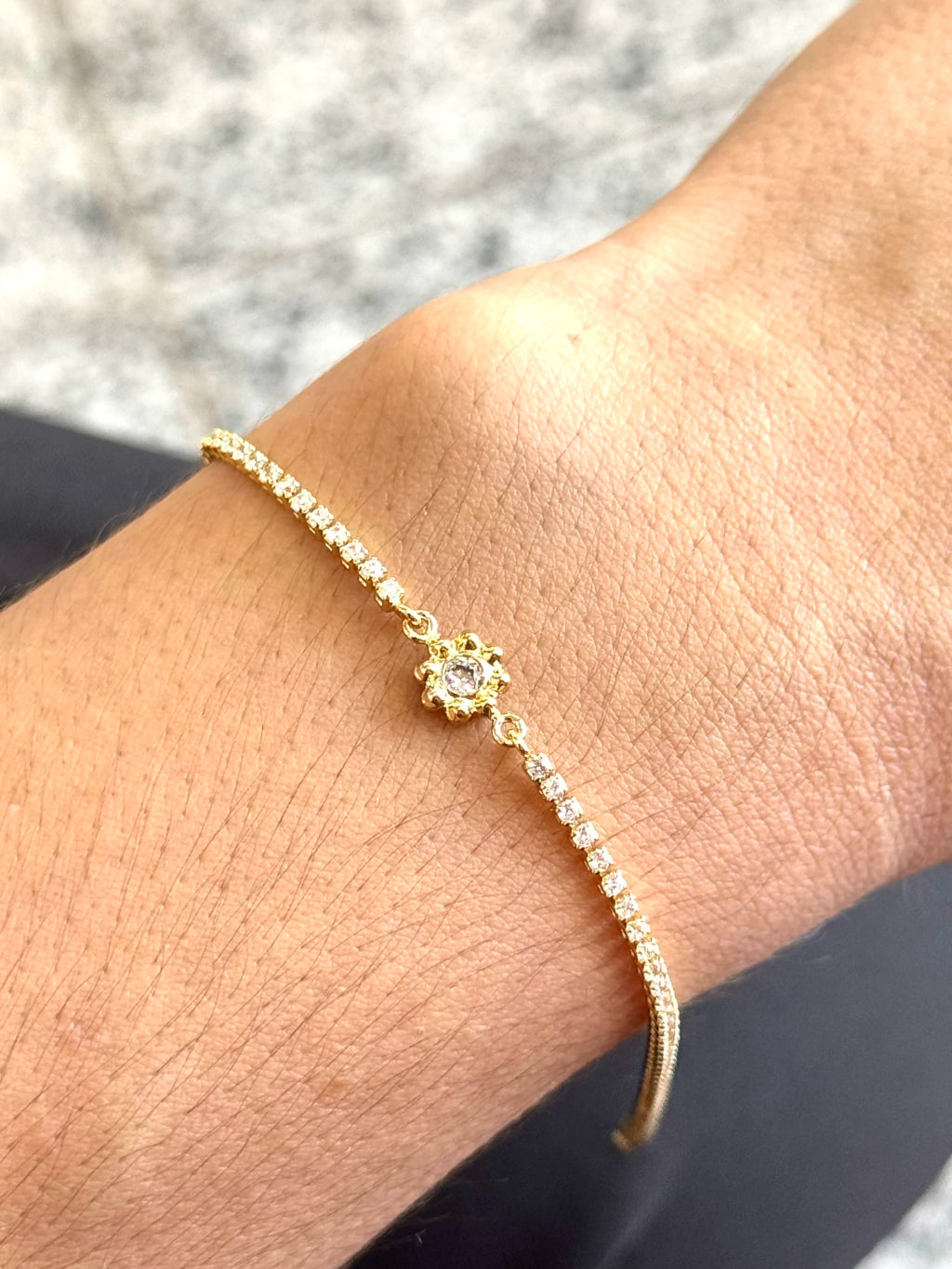 Pulseira riviera flor