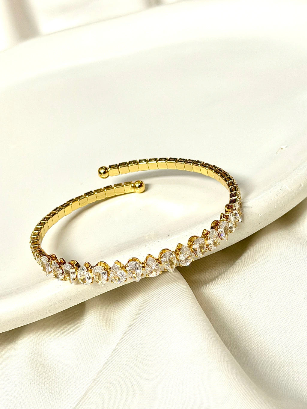 Bracelete cristais regulável
