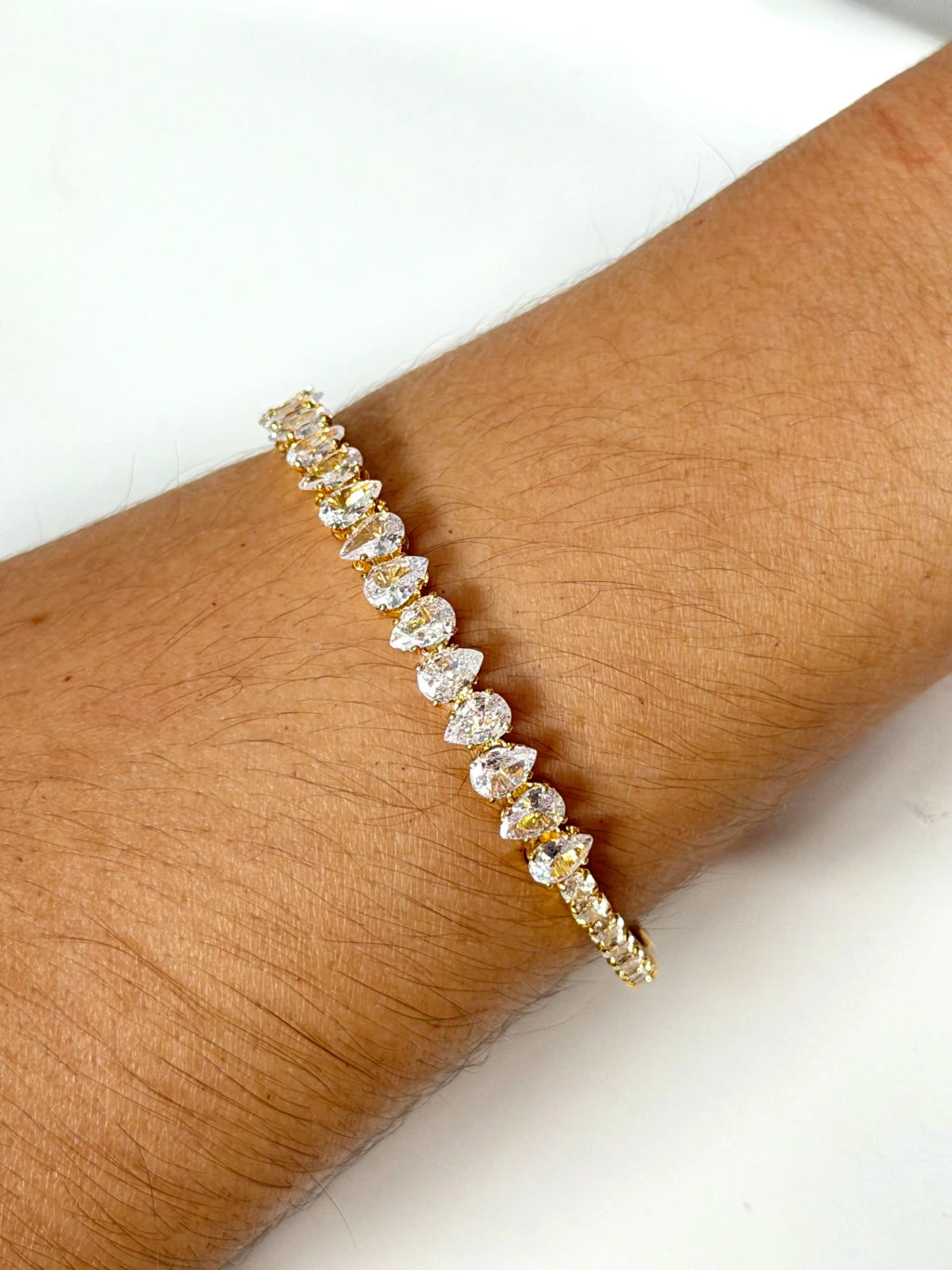 Bracelete cristais regulável