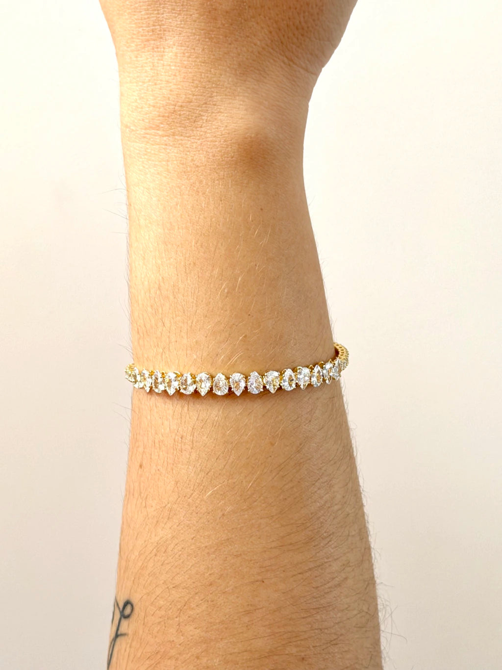 Bracelete cristais regulável