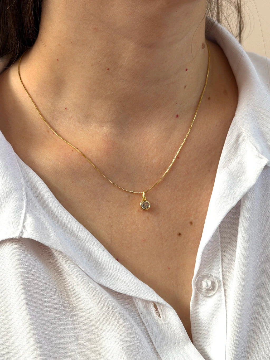 Conjunto redondo ponto de luz