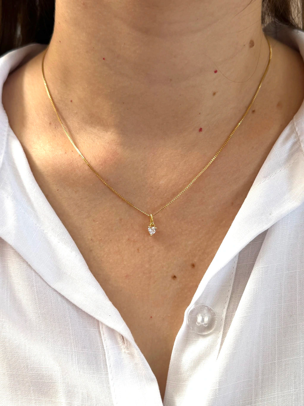 Conjunto ponto de luz coração 4mm