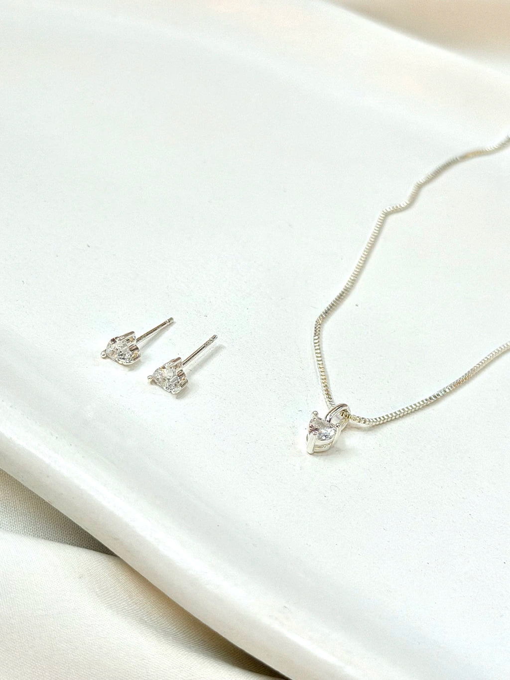 Conjunto ponto de luz coração 4mm