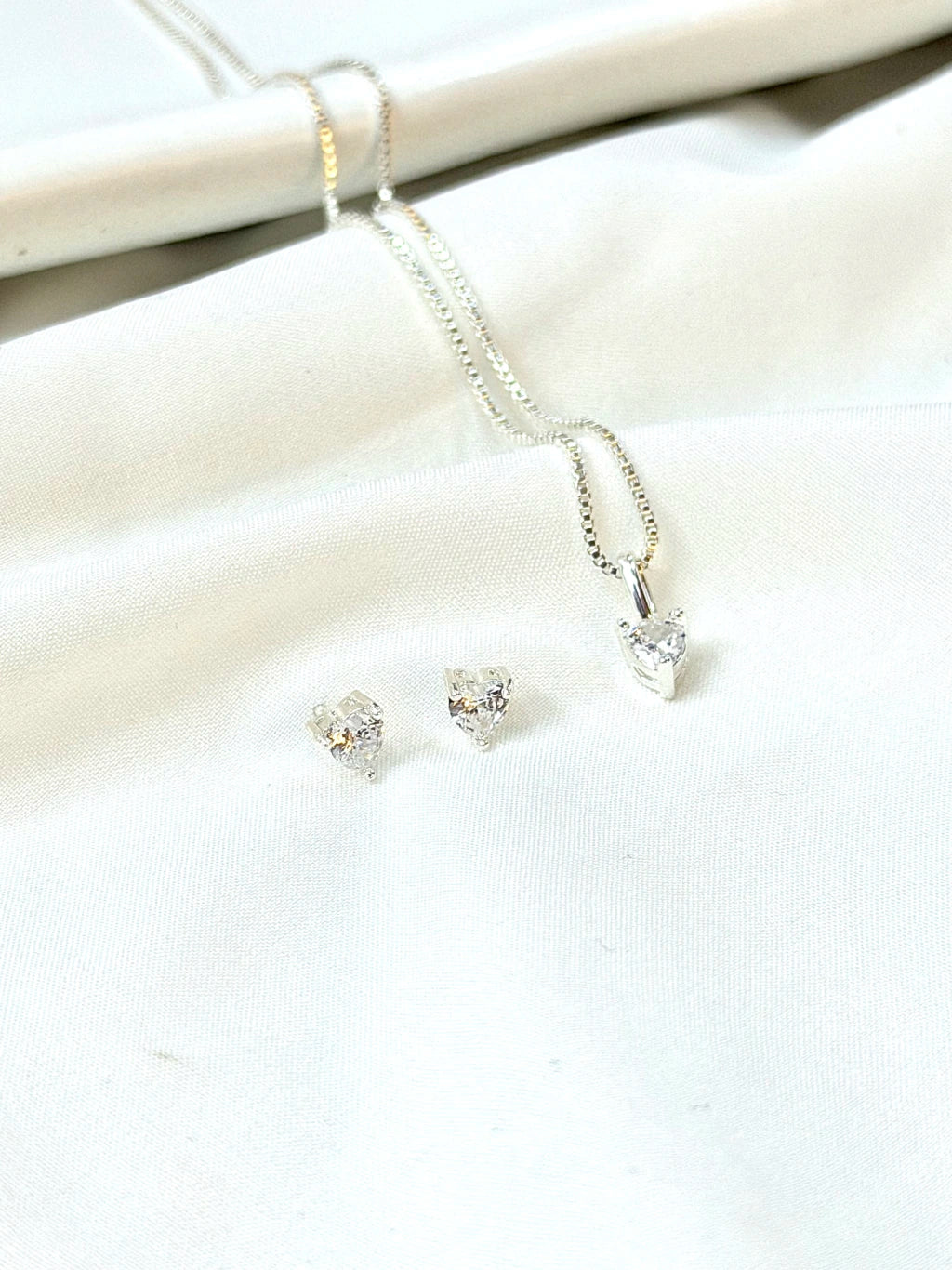 Conjunto ponto de luz coração 4mm