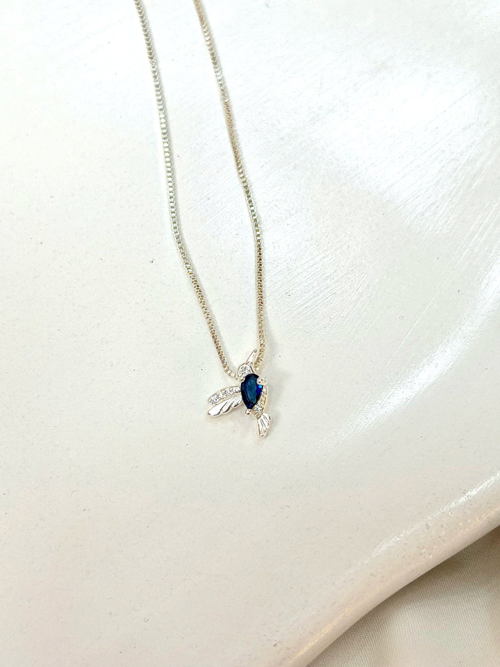 Conjunto pássaro azul