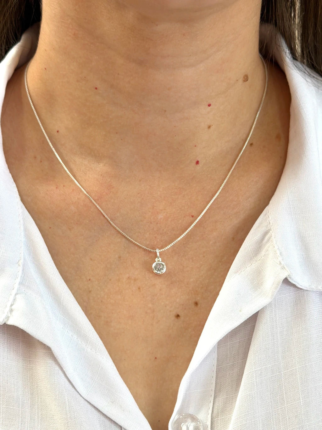 Conjunto ponto de luz redondo