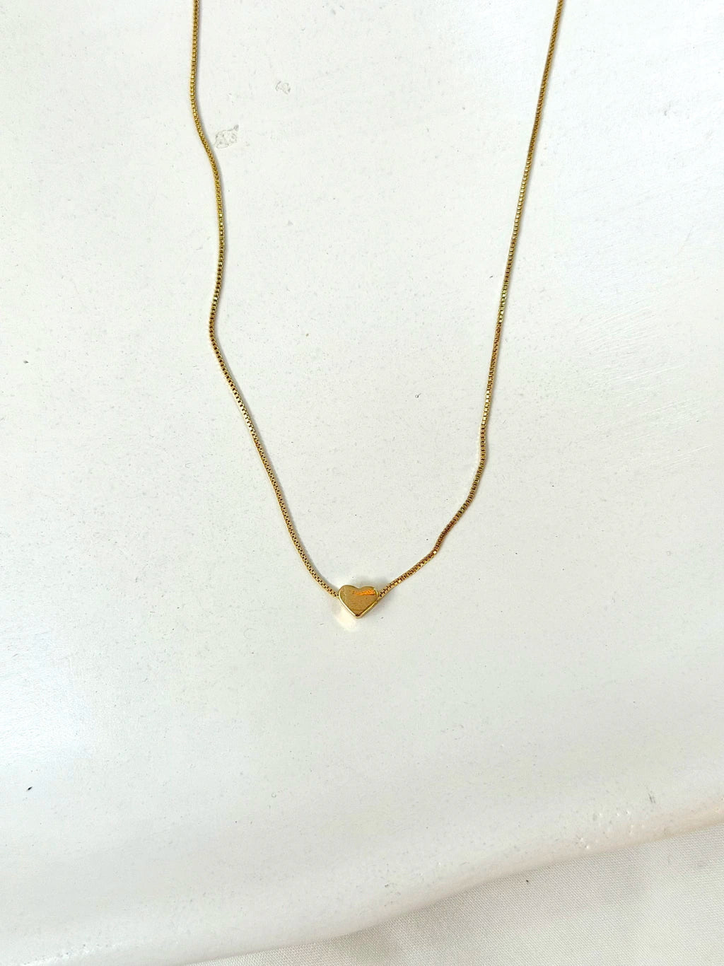 Colar coração liso