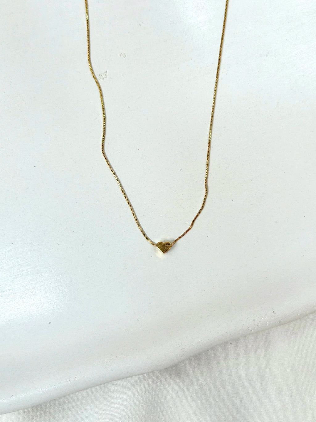 Colar coração liso