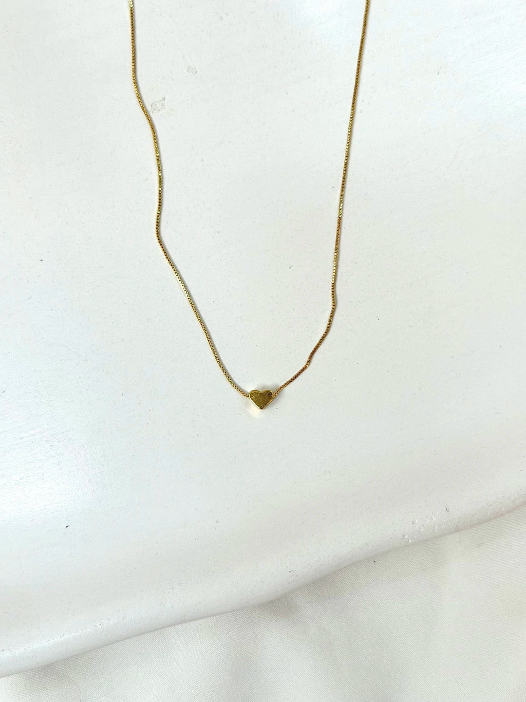 Colar coração liso