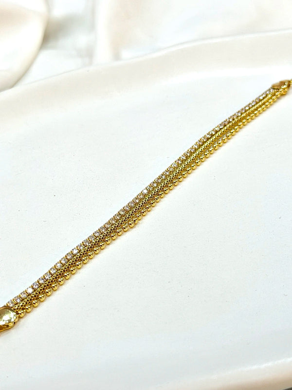 Pulseira tripla