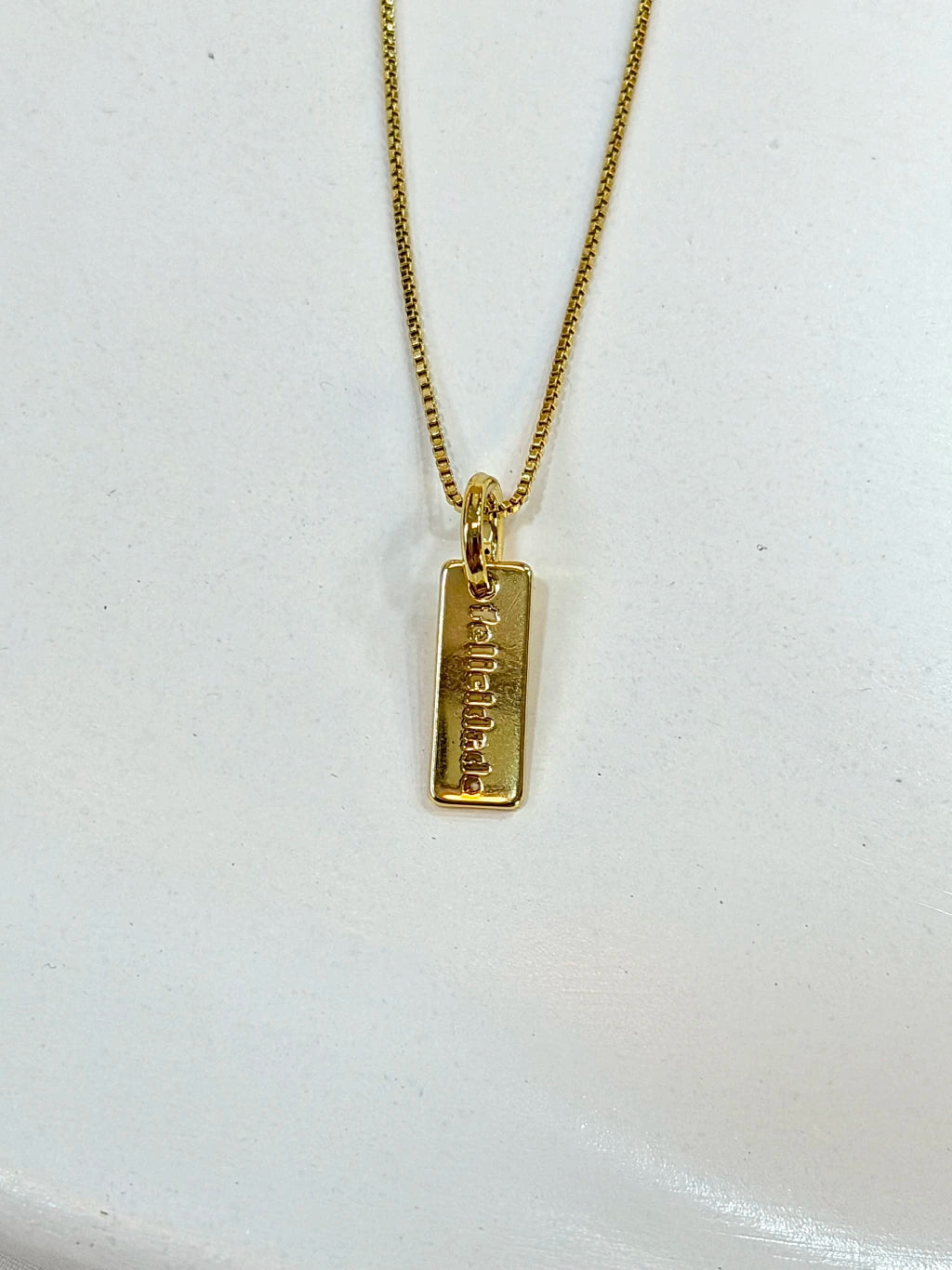 Colar “Felicidade” 15X6MM