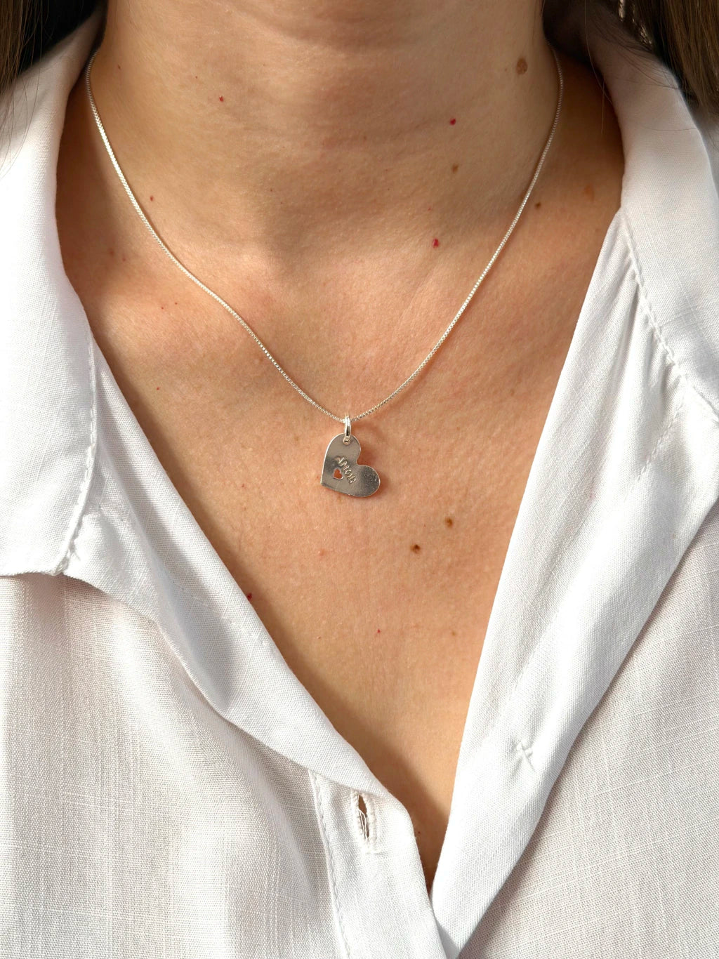 Colar coração “Amor”
