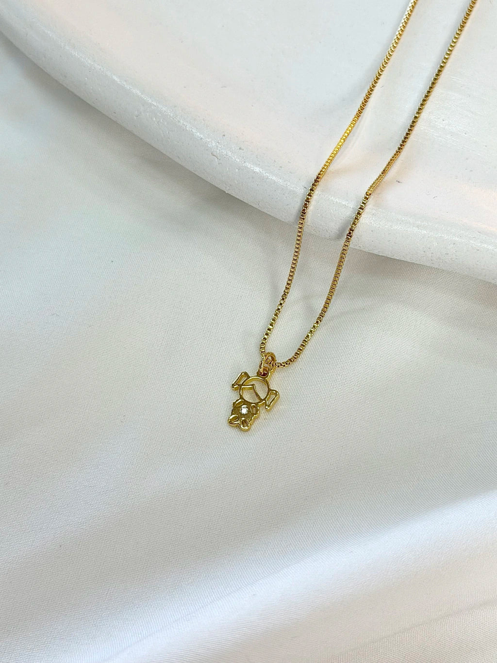 Colar menina zircônia